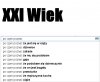 XXI wiek