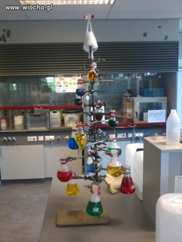 Święta u chemika