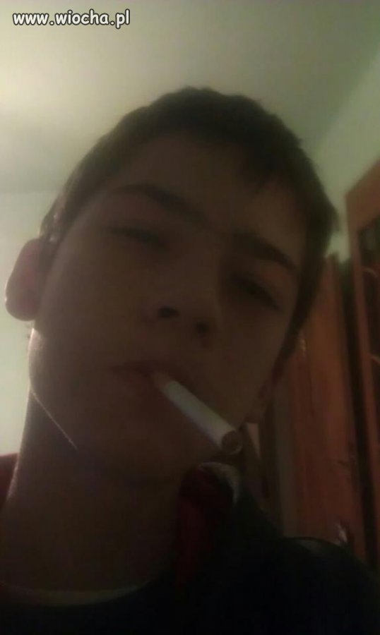 Igorek 15 lat i kozak z Fajką...