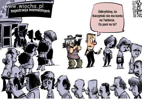 Stawianie przez media błahych "problemów"