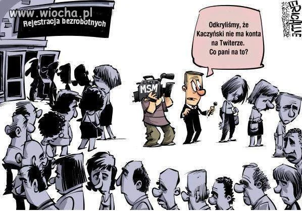 Stawianie przez media błahych "problemów"