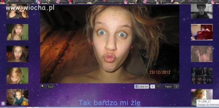 13 letni gimbus i uroczy dzióbek