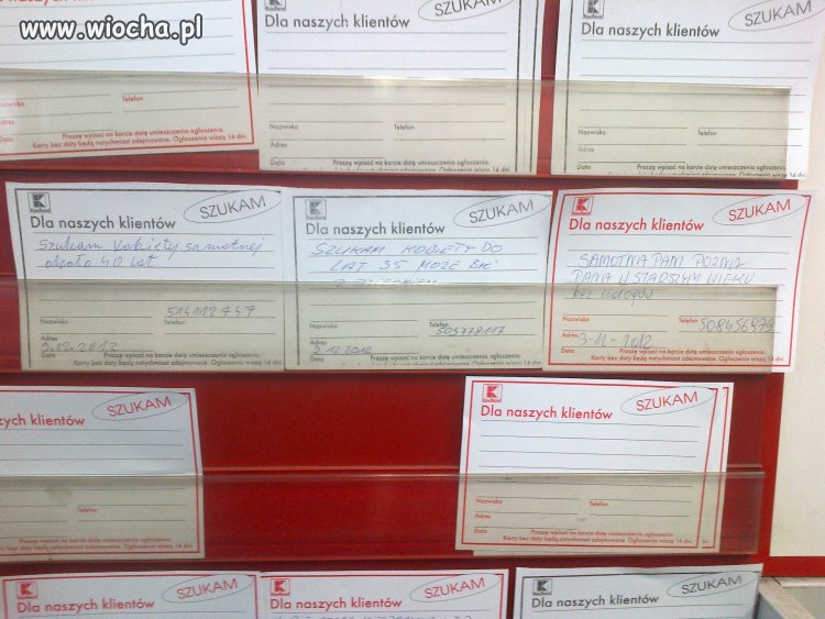 Biuro matrymonialne "Kaufland"