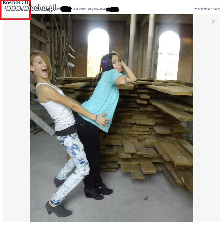 A co tam, że w kościele...