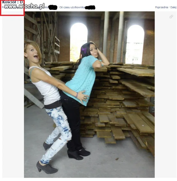 A co tam, że w kościele...