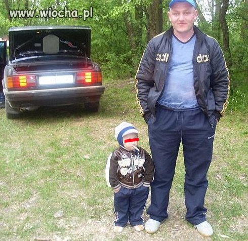 Dumny tatuś...