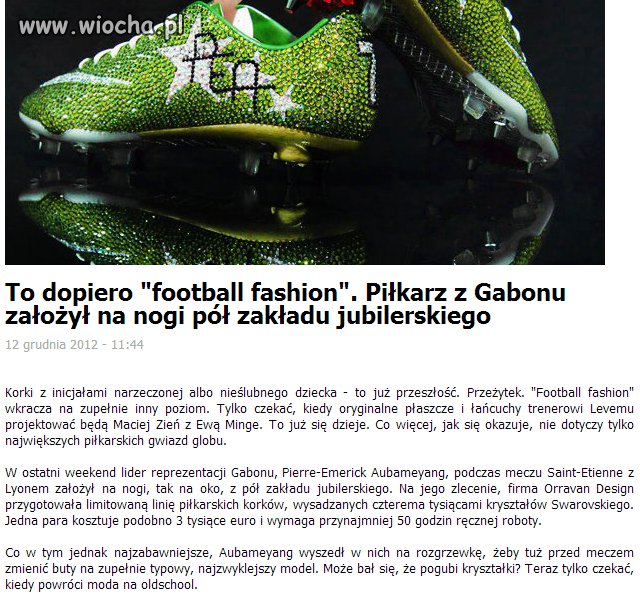 To jest prawdziwy lans