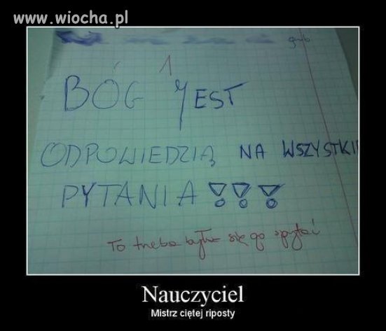 Nauczyciel...
