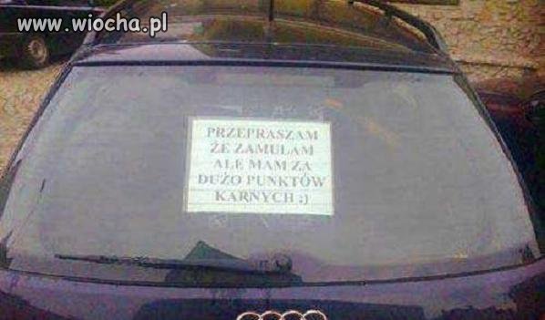 Przepraszam, że zamulam  