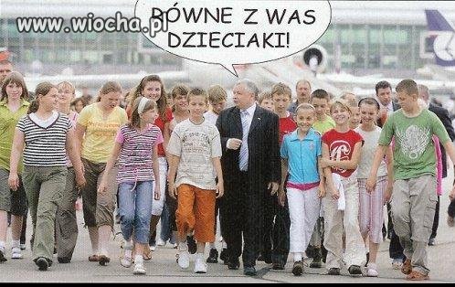 No Kaczyński w końcu wśród swoich