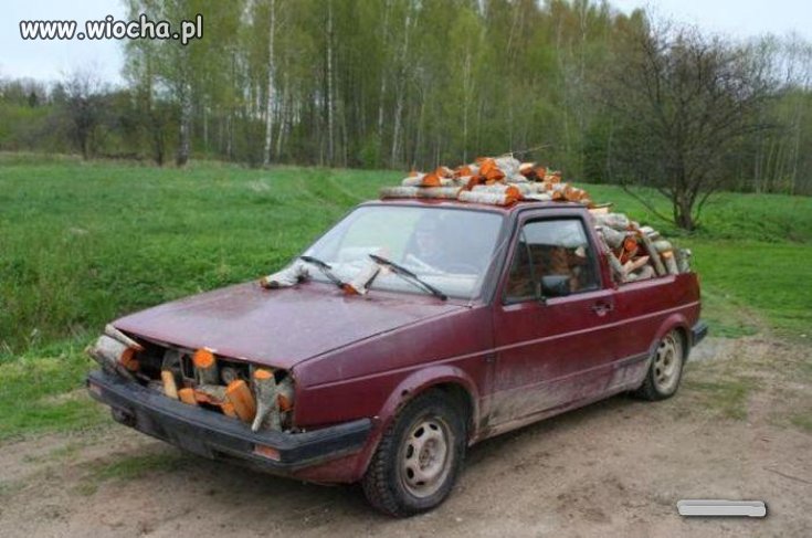 Bo opał na zimę trzeba przywieść !