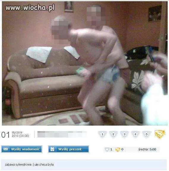 Udanej zabawy sylwestrowej życzę!