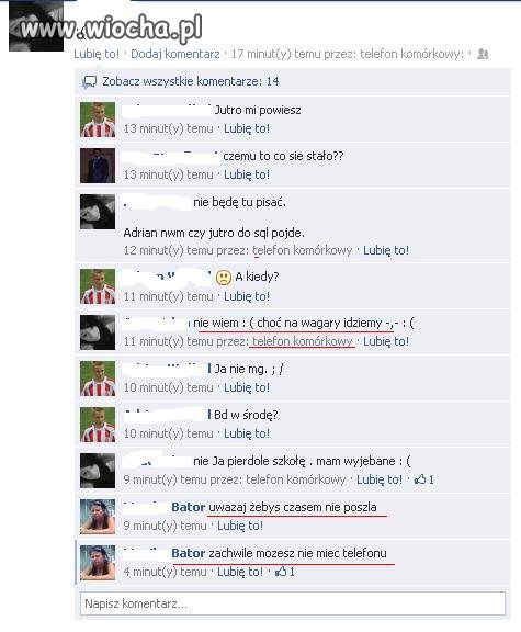 Mama siedzi na fb orient