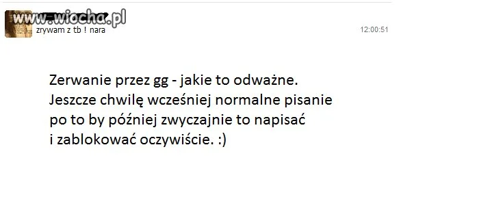 Zrywanie przez gg 