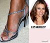 Zadbane i piękne stópki Liz Hurley 