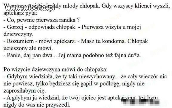 Pierwsza wizyta u Dziewczyny...