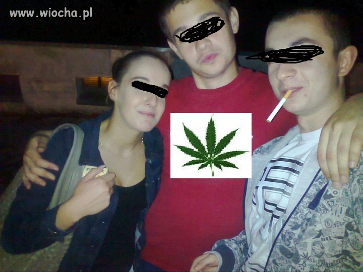 Opis do zdjęcia "Tylko ganja w naszych sercach"
