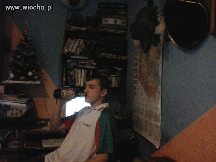 15 latek szpanuje piwem