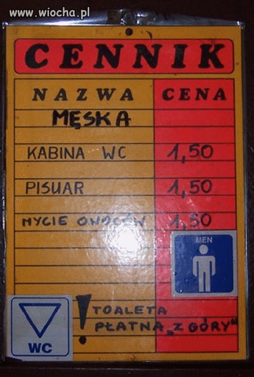 Nowoczesny cennik!!!
