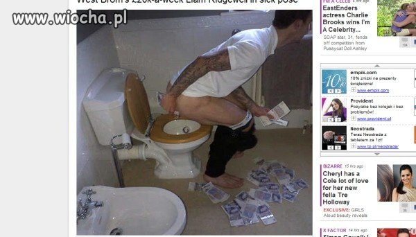 Piłkarz Liam Ridgewell,