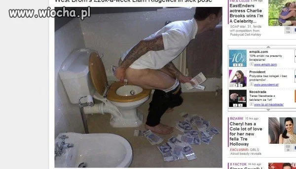 Piłkarz Liam Ridgewell,