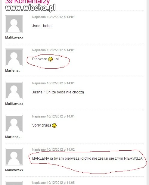Sprzeczka fanek łan Erekszyn 