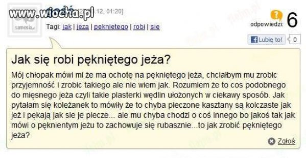 Pęknięty jeż 