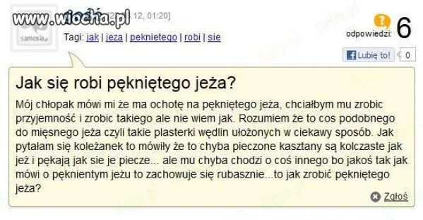 Pęknięty jeż 