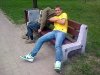 Fotka z bezdomnym