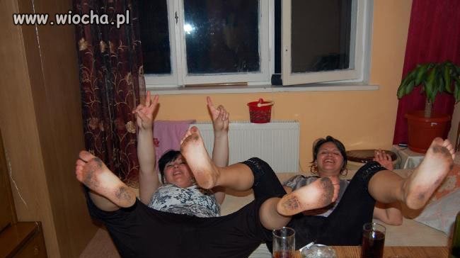 Lans na brudne stopy...