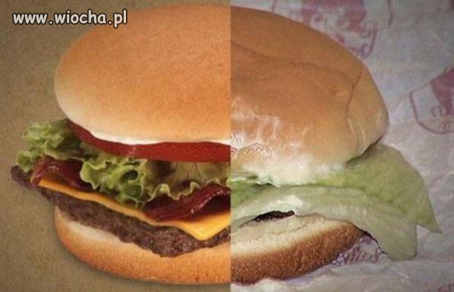 Co na reklamie , a co nam sprzedają !