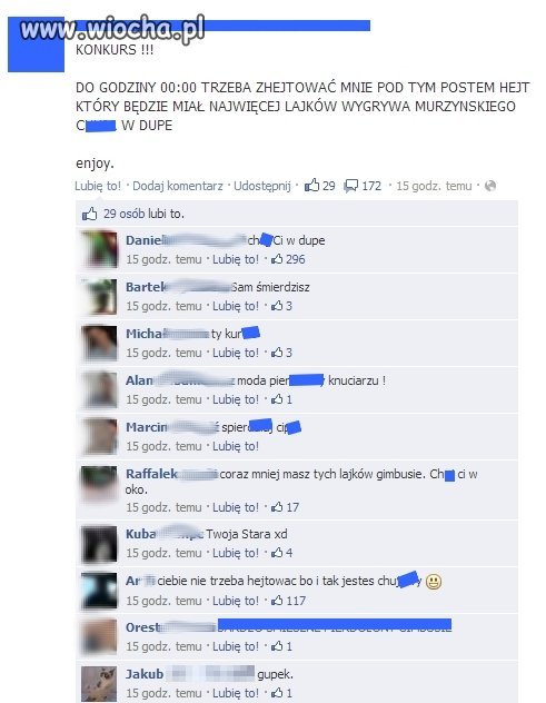 Facebook to teraz takie nędzne podwórko