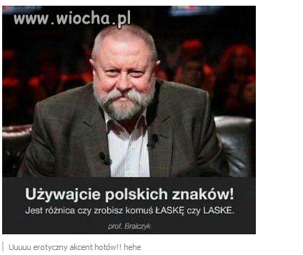 Używajcie polskie znaki