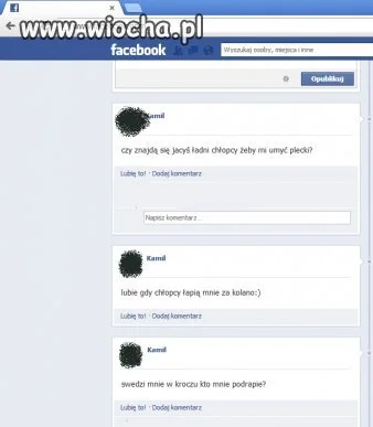 Jak widać Kamil lubi sobie pofantazjować..