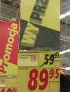 Polska wyprzedaż w markecie...