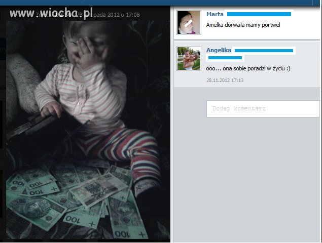Nawet dziecko wstydzi się za mamę