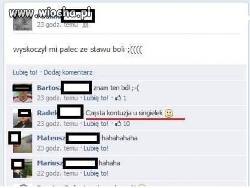 Częste kontuzje singielek