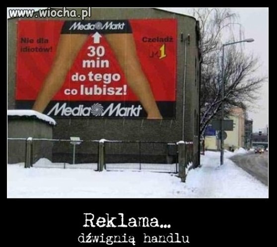 Reklama dźwignią handlu