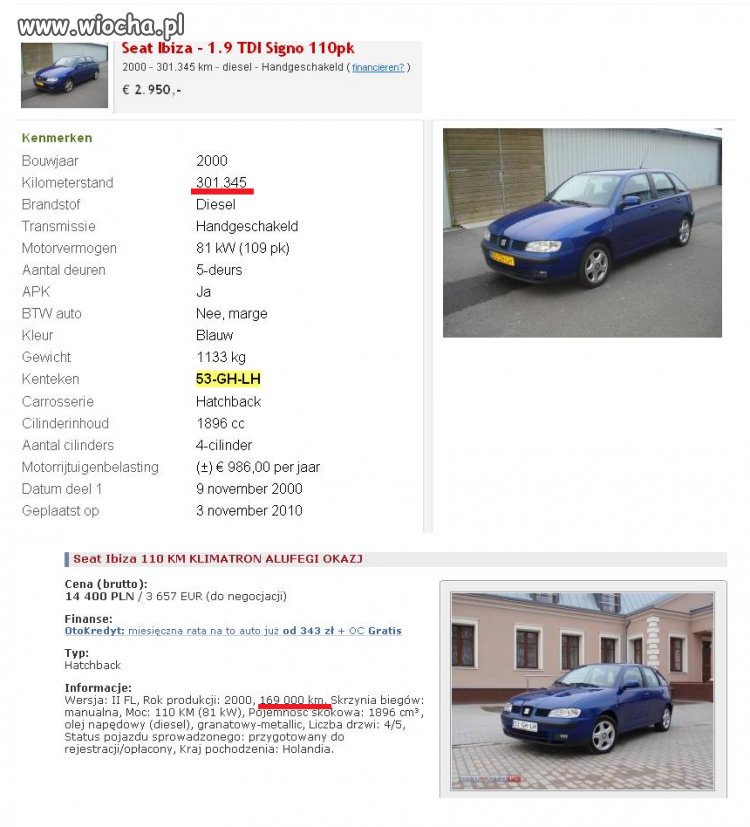 Ogłoszenie w Holandii,