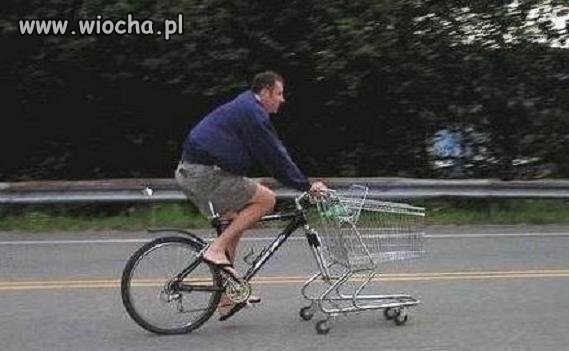 Rower  na  zakupy 