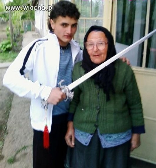 Gangster ...z babcią...