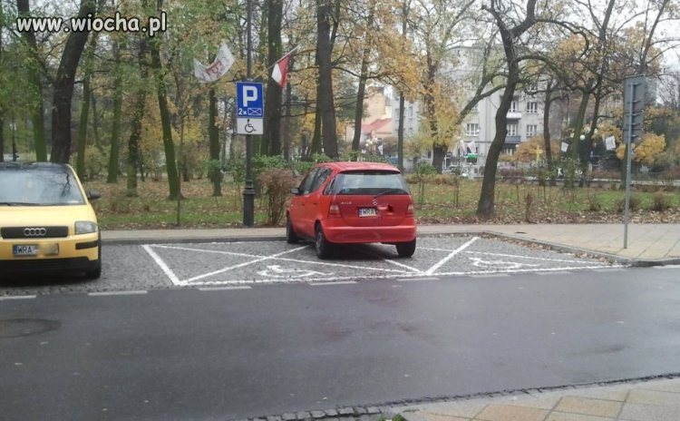 Ja rozumieniem że inwalidzie należy się miejsce