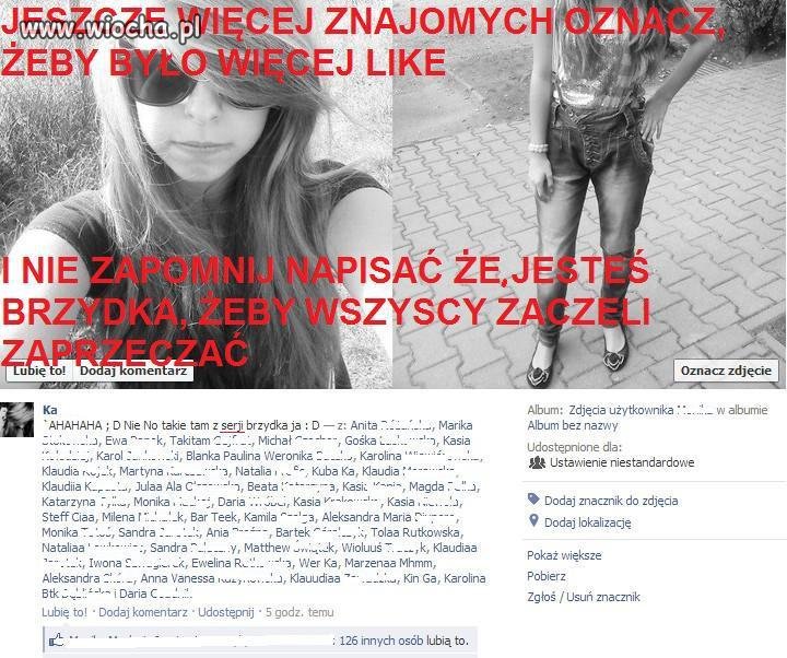 Popularna wiocha na fb