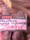"Palcówka" w mięsnym