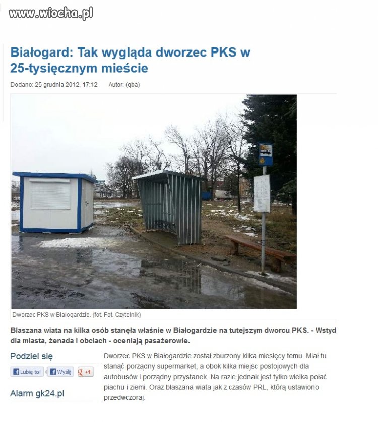 Dworzec PKS w Białogardzie