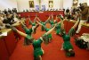 Młode pośladki w siedzibie Konferencji Episkopatu