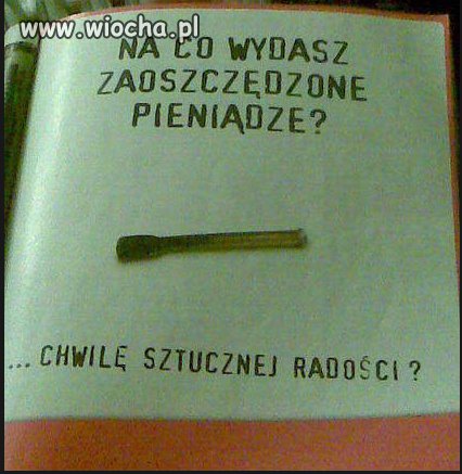 Zastanówcie się nad tym...