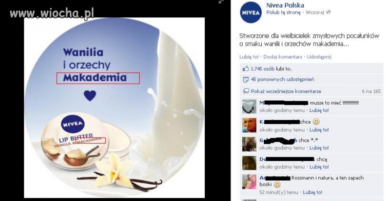Nie potrafią nawet dobrze zapisać nazwy