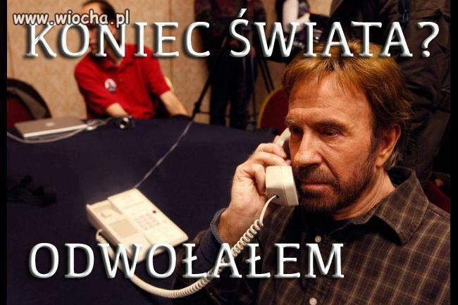 Chuck Norris DYIEKUJEMY...