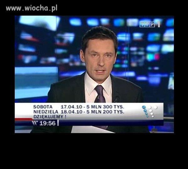 Jeden z rekordów oglądalności TVP 1